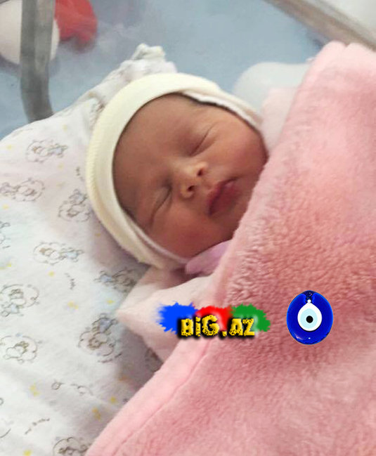 Bu da Elza Seyidcahanın 1 günlük nəvəsi Səmərruğ - ÖZƏL FOTOLAR