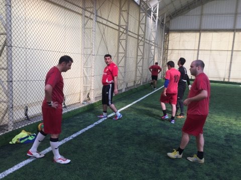 "Gənc jurnalistlərin 1-ci futbol çempionatı" davam edir - FOTOLAR