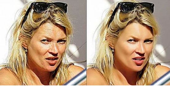 Xarici məşhurların FOTOŞOPSUZ halları - FOTOLAR
