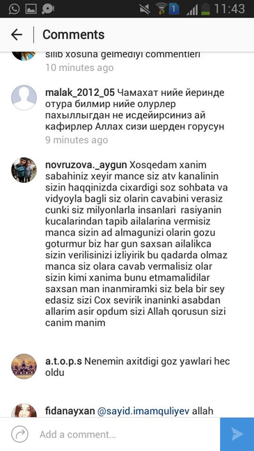 "Ayıb olsun, batdın Xoşqədəm, ATV özünü biabır etdi" "- Tamaşaçılar Xoşqədəmə OD PÜSKÜRDÜ