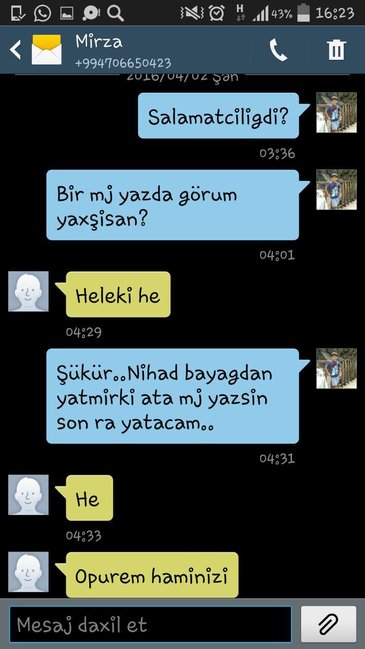 "Açdılar tabutu, üzünü göstərdilər mənə və..." - Şəhid Mirzənin həyat yoldaşı/FOTOLAR