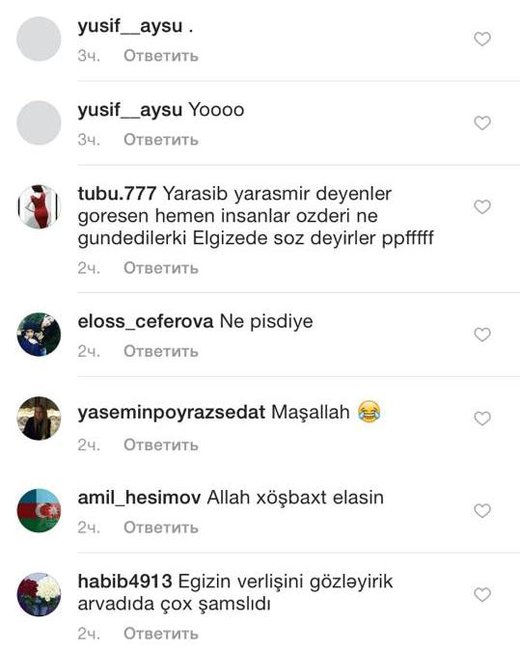 "Elgizin xanımı yaman..."- Elgizin xanımına nələr dedilər, nələr - FOTOLAR