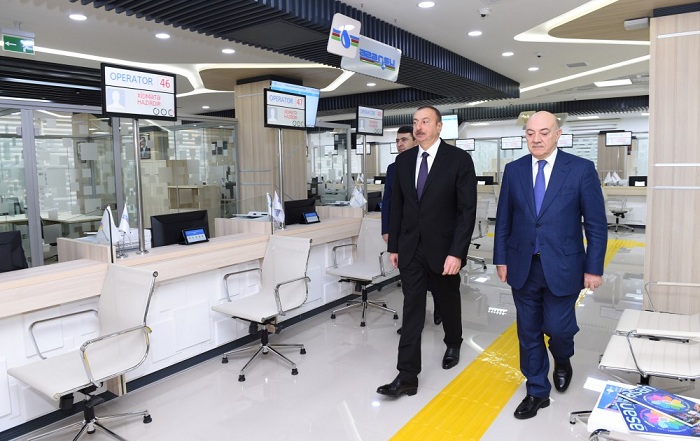 Prezident "ASAN Kommunal" Mərkəzinin açılışında