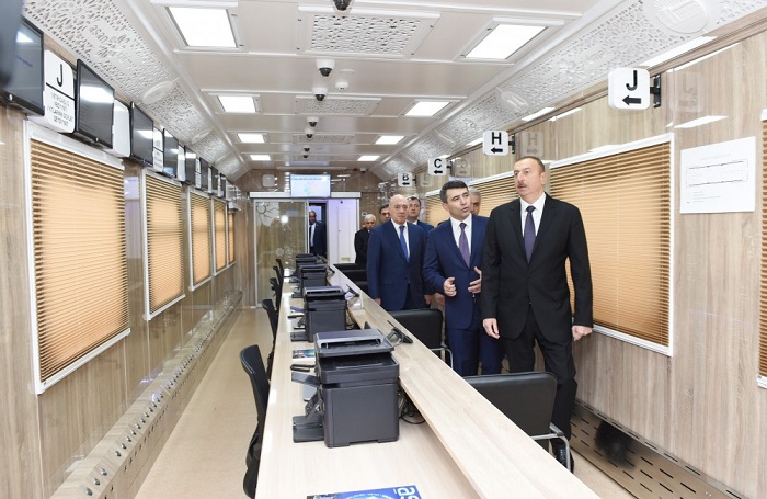 Prezident "ASAN Kommunal" Mərkəzinin açılışında