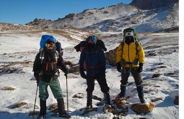 Bir qrup alpinist "İlham zirvəsi"nə yürüş edib