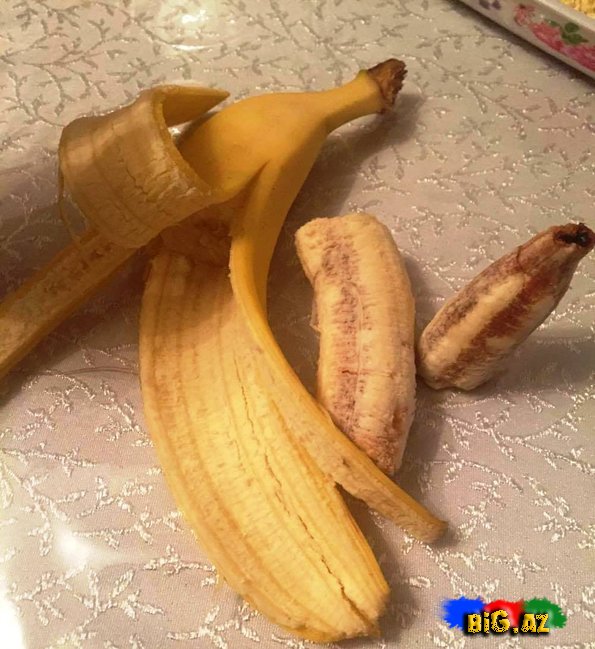 Marketdən banan aldı, içindən qan çıxdı - BAKIDA