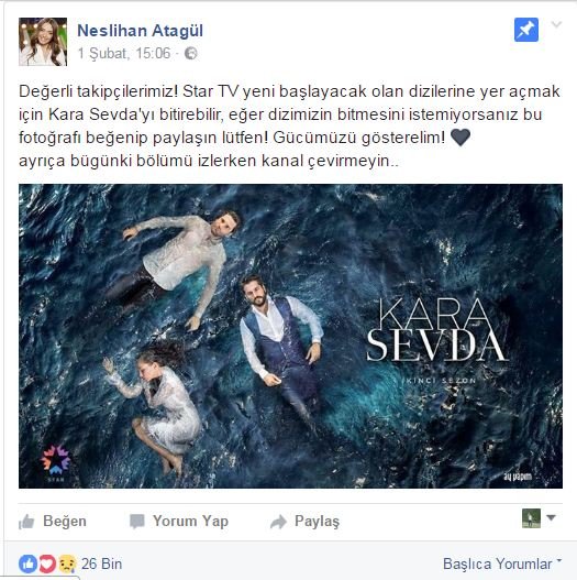 ŞOK! "Kara sevda"nın yayımı dayandırıldı: Neslihan İZLƏYİCİLƏRDƏN BELƏ kömək istədi - ŞOK FOTO