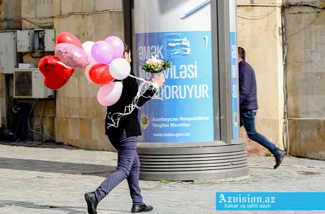 Bakının `Sevgililər günü` - FOTOSESSİYA