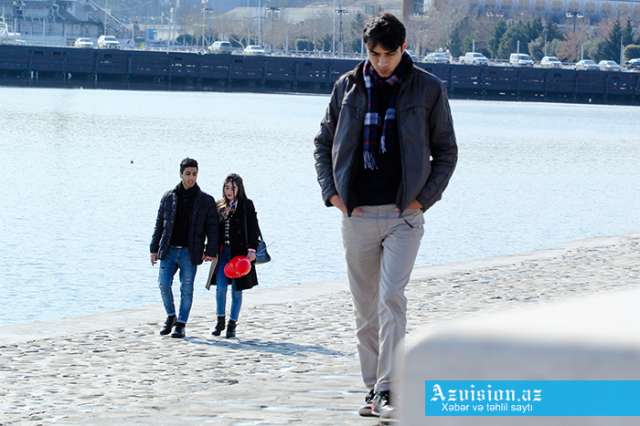 Bakının `Sevgililər günü` - FOTOSESSİYA
