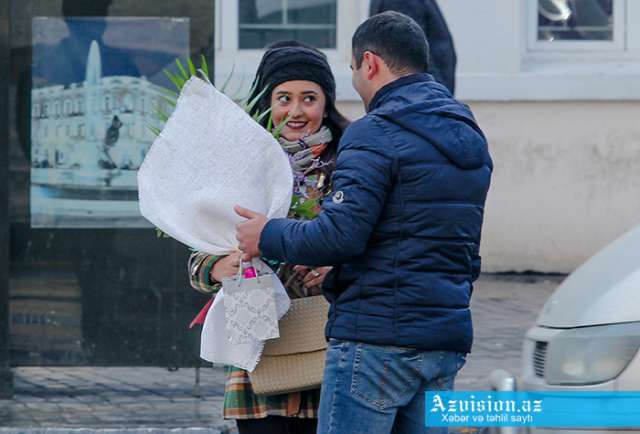 Bakının `Sevgililər günü` - FOTOSESSİYA