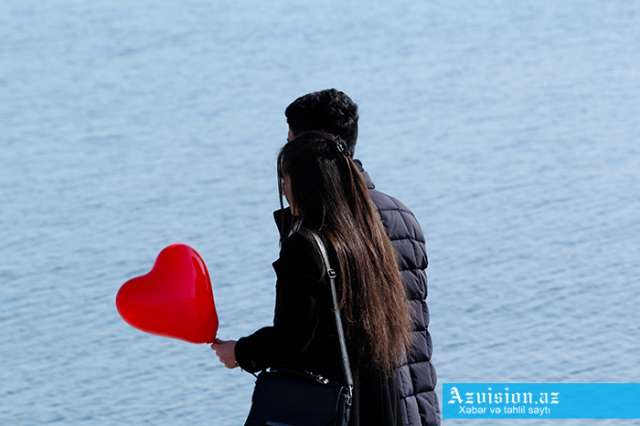 Bakının `Sevgililər günü` - FOTOSESSİYA