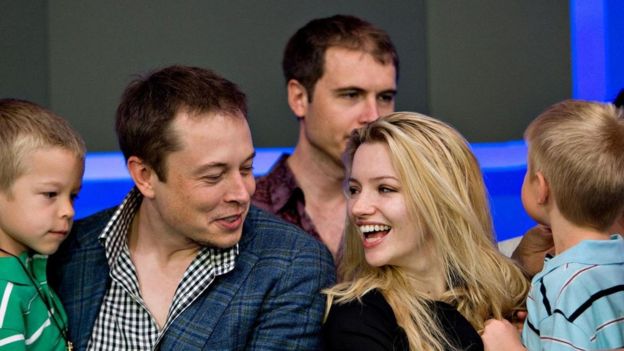Elon Musk və ailəsi
