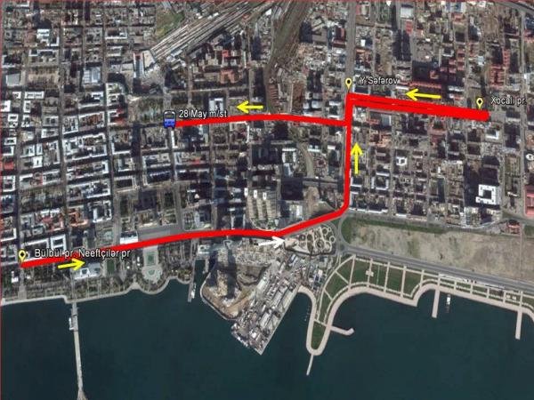 Bakıda bu avtobusların yolu dəyişdi (SİYAHI)