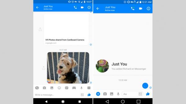 Facebook Messenger möhtəşəm yenilənmə edib FOTO