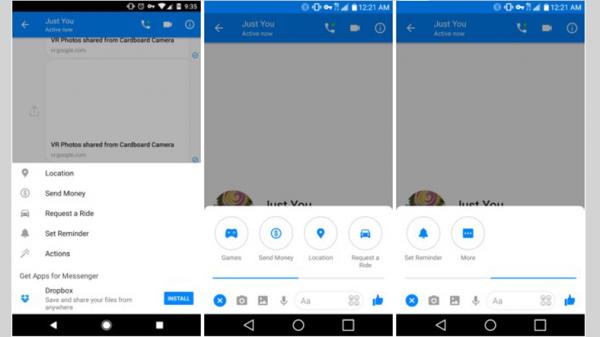 Facebook Messenger möhtəşəm yenilənmə edib FOTO