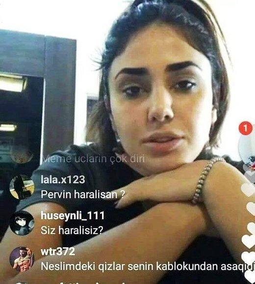 "Nəslimdəki qadınlar sənin..." - CANLI YAYIMDA PƏRVİNƏ ŞOK MESAJ