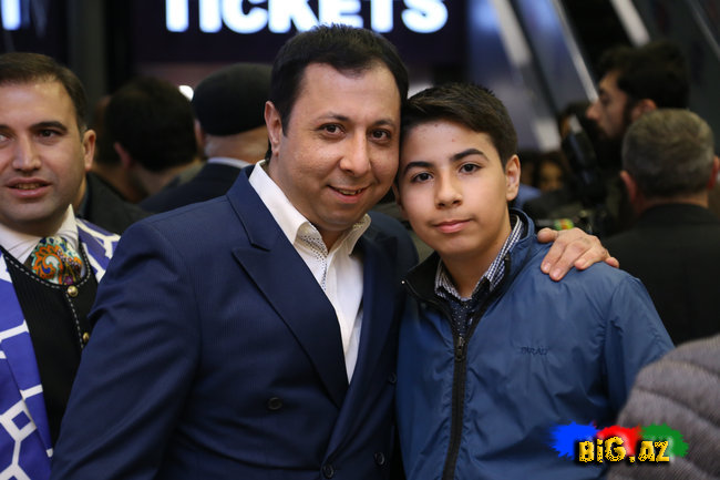 Elməddin Cəfərov oğlu ilə - FOTO