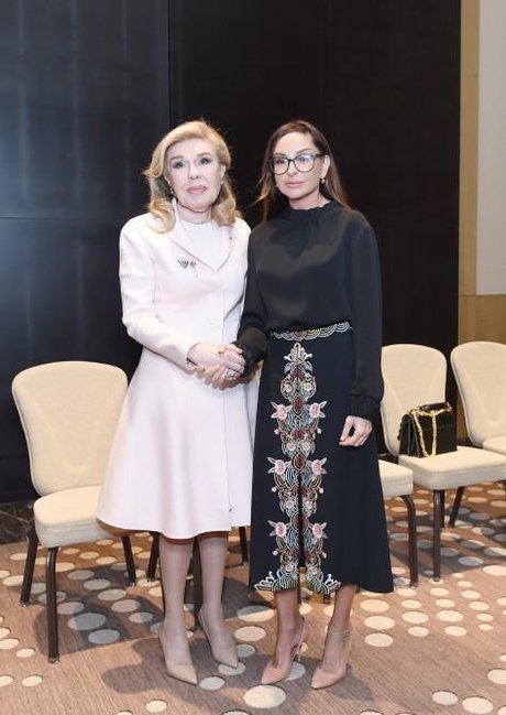 Birinci vitse-prezident Mehriban Əliyeva görüşlər keçirdi - FOTOLAR