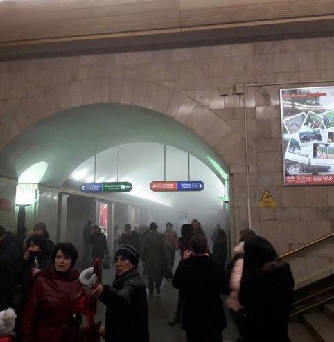 Metrodakı dəhşətli partlayışdan ŞOK GÖRÜNTÜLƏR (+18 FOTOLAR)