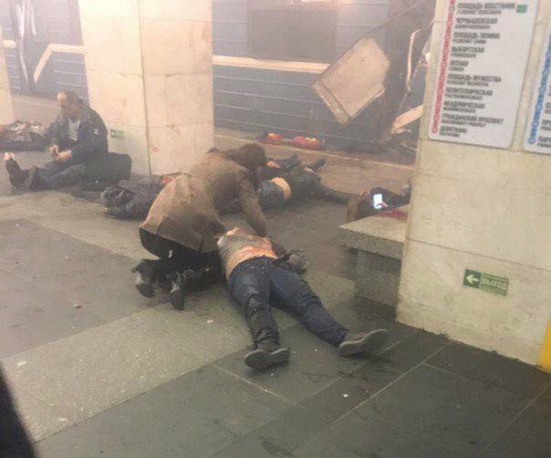 Metrodakı dəhşətli partlayışdan ŞOK GÖRÜNTÜLƏR (+18 FOTOLAR)