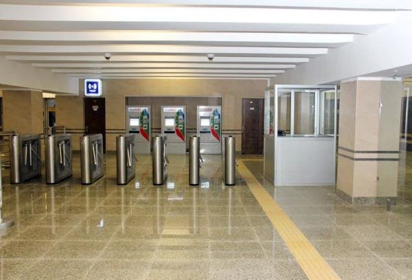 Bakı metrosunun stansiyası təmirdən sonra - FOTOLAR