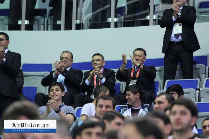 Mədət Quliyev və Ramil Usubovun qələbə sevinci - FOTOLAR