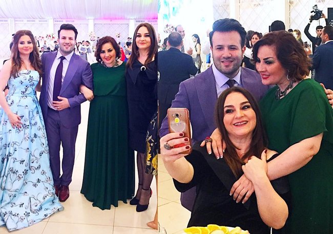 Tanınmış jurnalistin toyu oldu - FOTOLAR