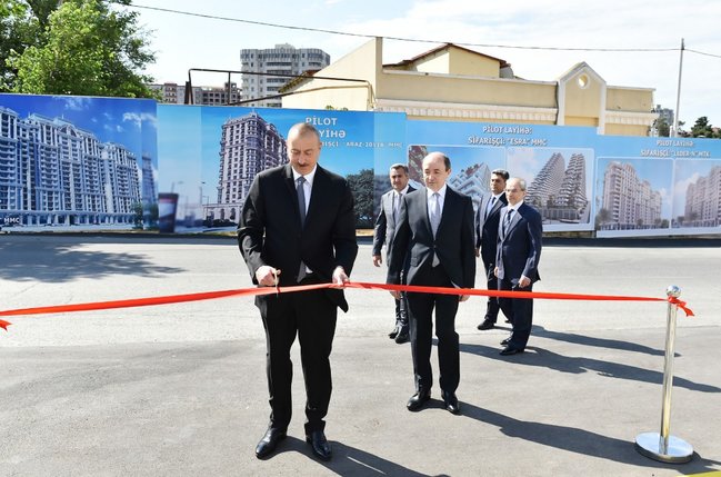 İlham Əliyev açılışda – FOTOLAR
