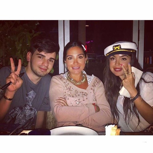 Leyla Əliyevanın Mədət Quliyevin oğlu ilə YENİ FOTOLARI