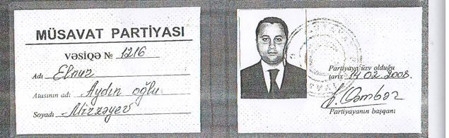 Müsavatın vəsiqəsi ilə mühacirətə gedən şəxs axtarışa verilib
