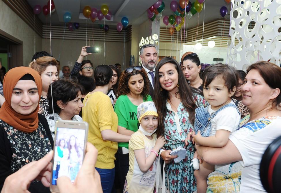 Leyla Əliyeva Talassemiya Mərkəzində (FOTOLAR)