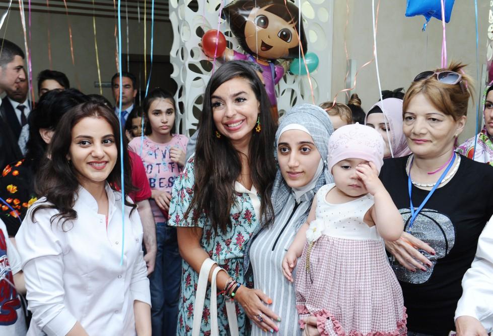 Leyla Əliyeva Talassemiya Mərkəzində (FOTOLAR)