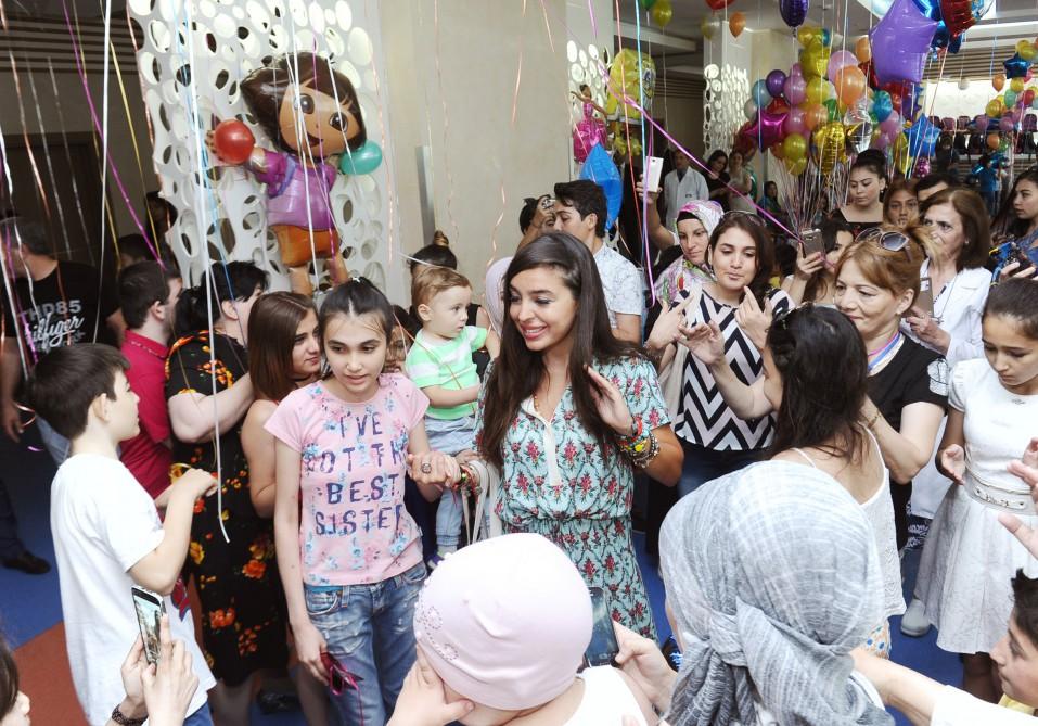 Leyla Əliyeva Talassemiya Mərkəzində (FOTOLAR)