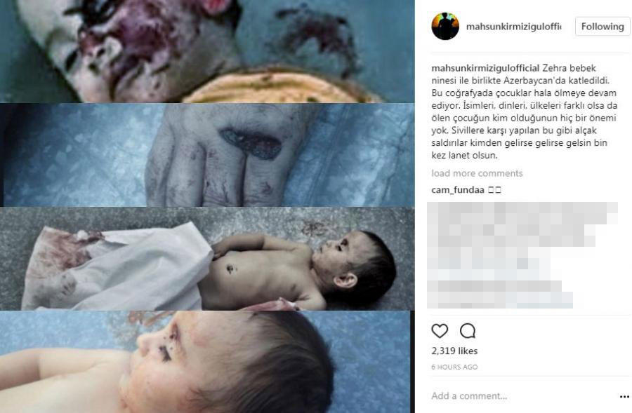 Mahsun Kırmızıgül 18 aylıq Zəhra haqda: "Min dəfə lənət olsun" - FOTO