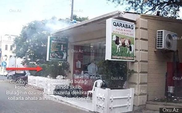 Bakıda şəhid bulağı söküldü – FOTO + YENİLƏNİB