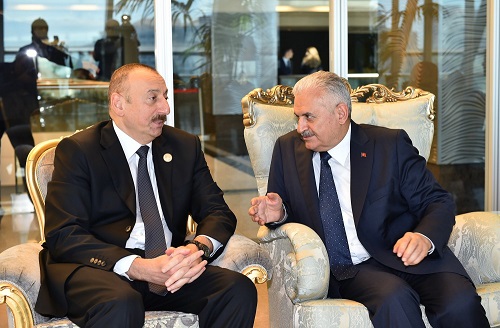 Prezident İstanbulda görüşlər keçirdi - Foto