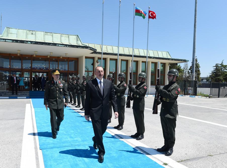 Prezident İlham Əliyevin Türkiyəyə səfəri başa çatıb - FOTO