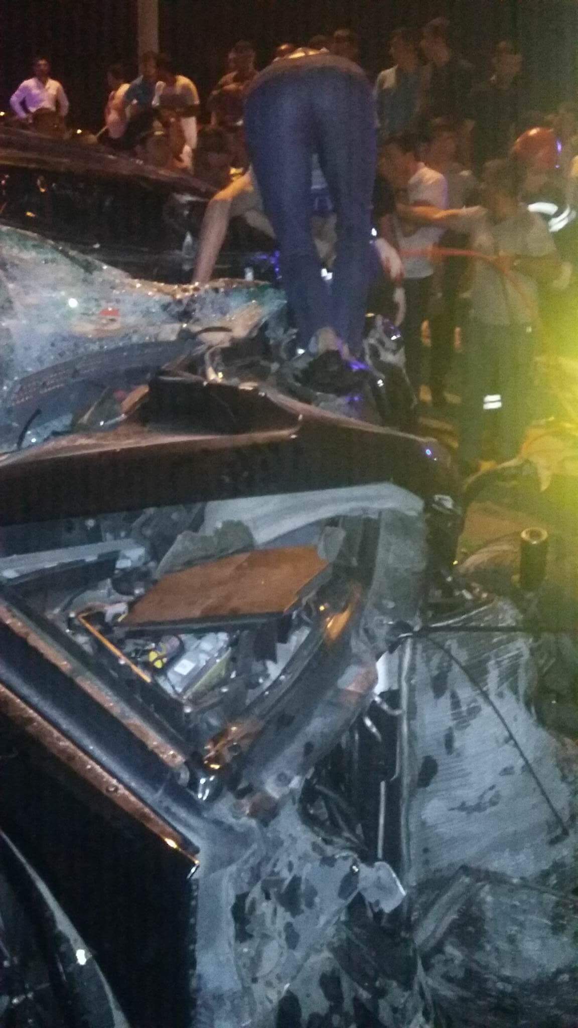 Yüksək vəzifəli şəxs Bakıda dəhşətli qəza törətdi - Foto/Video