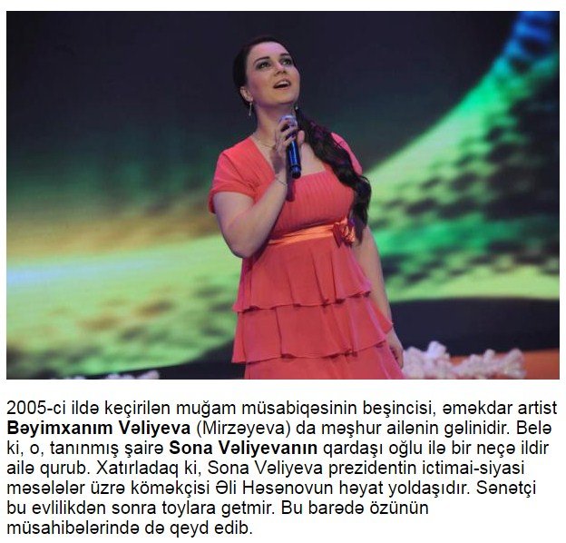 Məşhur, vəzifəli ailələrin gəlini, kürəkəni olan sənət adamlarımız — ARAŞDIRMA