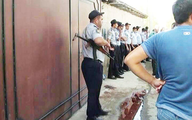 Hacıqabuldakı dəhşətdən ilk görüntülər - FOTO