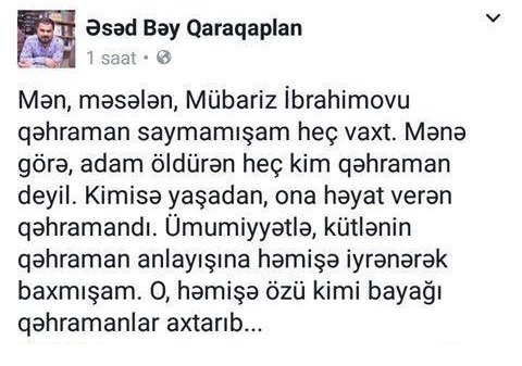 Azərbaycanlı məşhur Mübariz İbrahimovu TƏHQİR ETDİ: