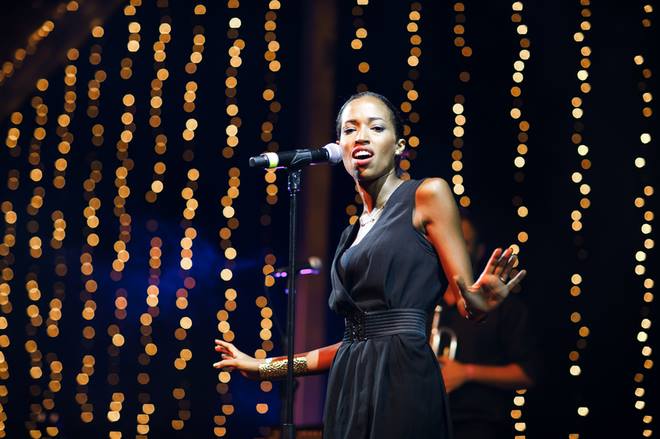Leyla Əliyeva oğlu ilə “Qara brilliant kralı”nın yubileyində - Fotolar