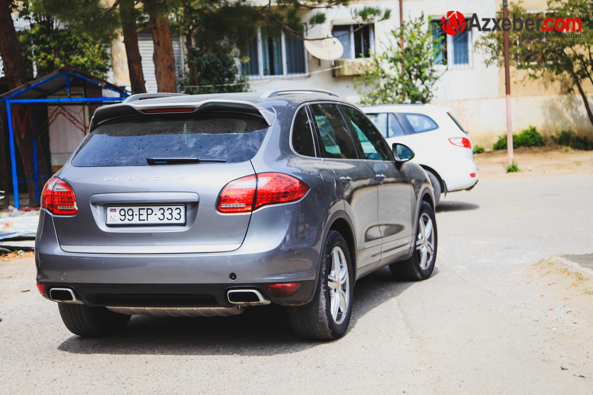 Pərvin Abıyevanın 100 minlik "Porche"si... - FOTOLAR