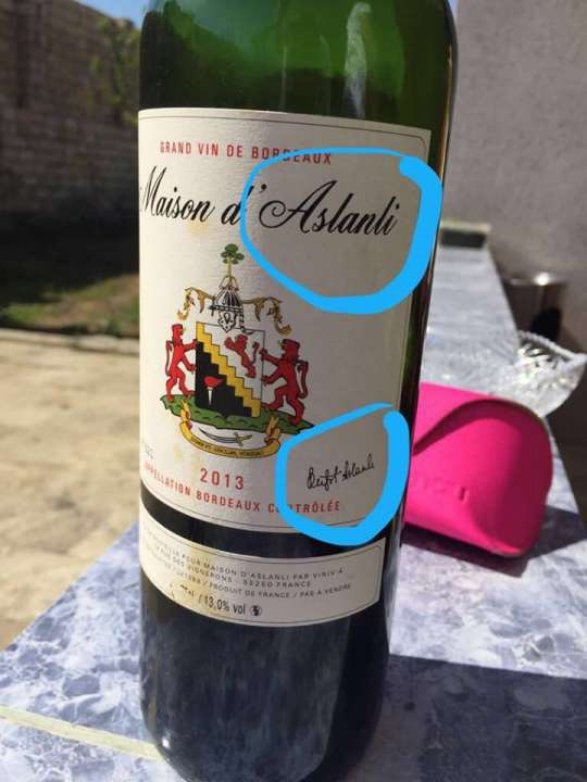 Rüfət Aslanlı öz adına çaxır istehsal etdirdi - Fotolar