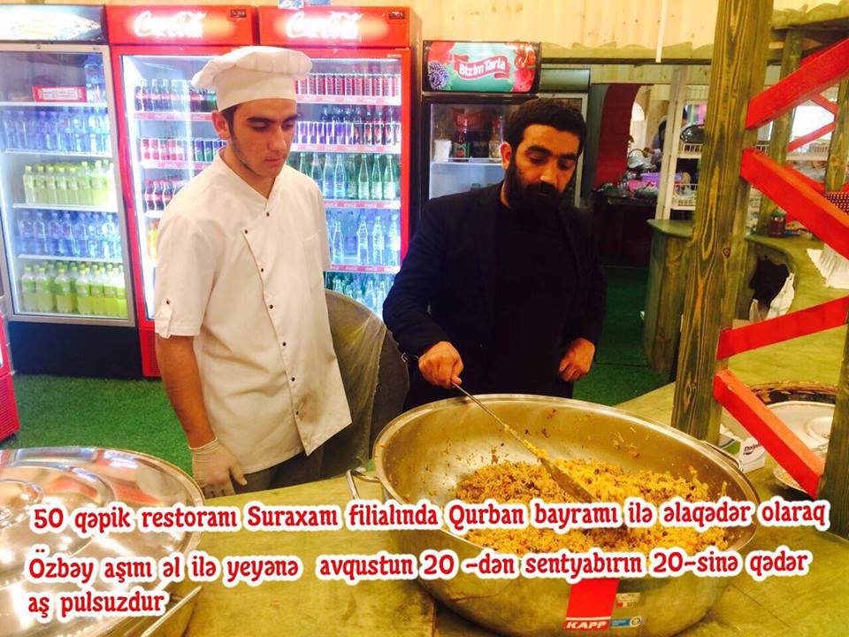 Bu restoranda aşı əl ilə yeyənə 1 ay pulsuz aş veriləcək - FOTO