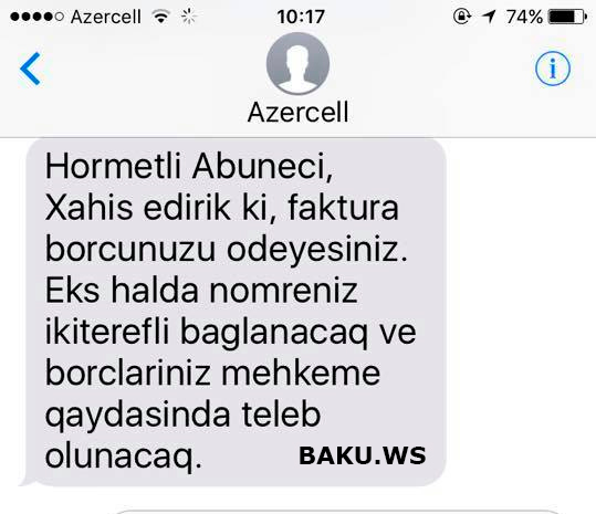 "Azercell"dən qəribə addım: eyni gündə hər kəsi məhkəmə ilə hədələdi (FOTO)