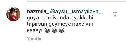 Naz izləyiciləri təhqir etdi: "Naxçıvanda ayaqqabı tapırsan geyinməyə? Naxçıvan eşşəyi..."