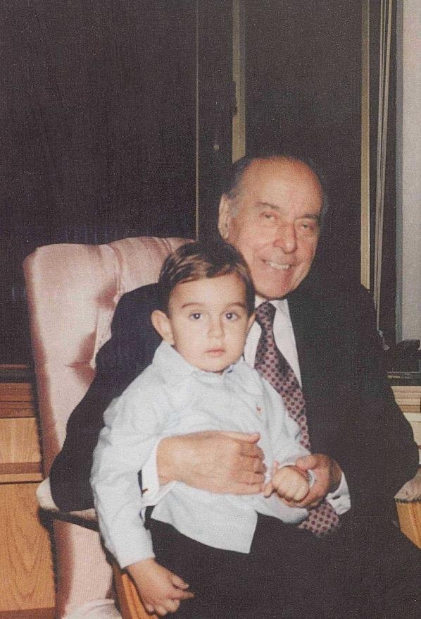 Heydər Əliyevin nəvəsi Heydərlə olan nadir fotosu-bu fotonu çox yerdə görməmisiniz