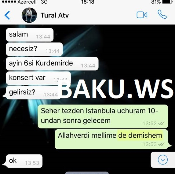 ATV-nin rəhbərliyi müğənniləri restoranlarda, toylarda məcburi pulsuz oxudurmuş