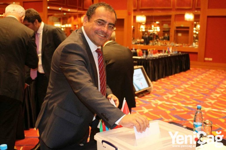 Hüseyin Büyükfırat TÜİB-in yeni sədri oldu - Fotolar